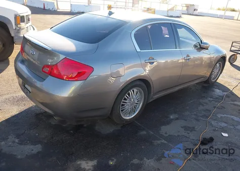 2009 Infiniti G37 Journey z USA, uszkodzony, nr VIN JNKCV61E09M302453